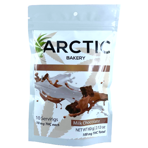 Photograph of product: Milk Chocolate Stars 10-Pack 100mg