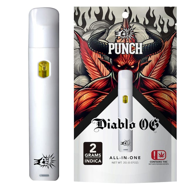 Photograph of product: Diablo OG 2g Disposable - 1g