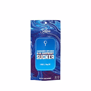 Photograph of product: Blue Raspberry Sucker
