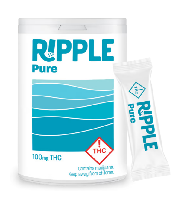 Photograph of Product: Ripple - Quick Dissolve Powder - (H) - Pure - 100mg
