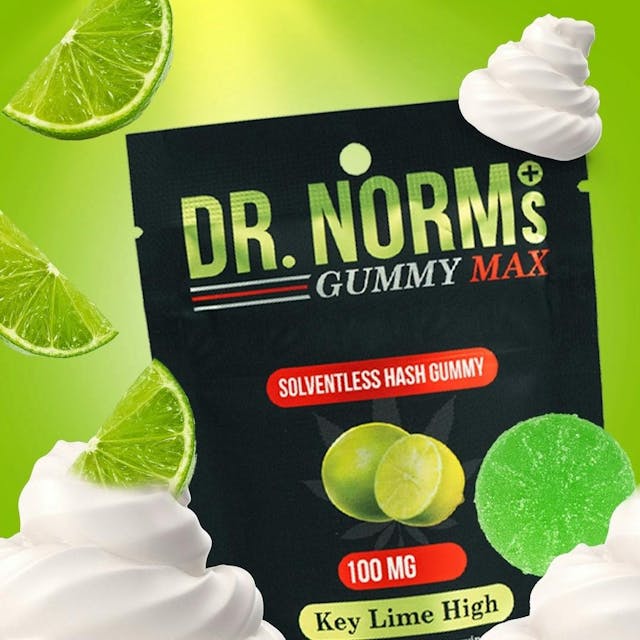 Photograph of product: Key Lime | Single | 100mg Gummy