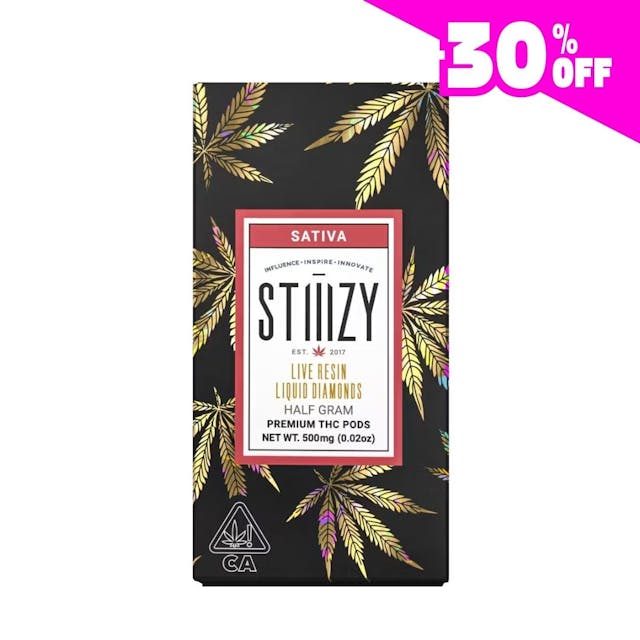 Photograph of product: Green Crack - Live Resin Liquid Diamonds Pod 0.5g - 