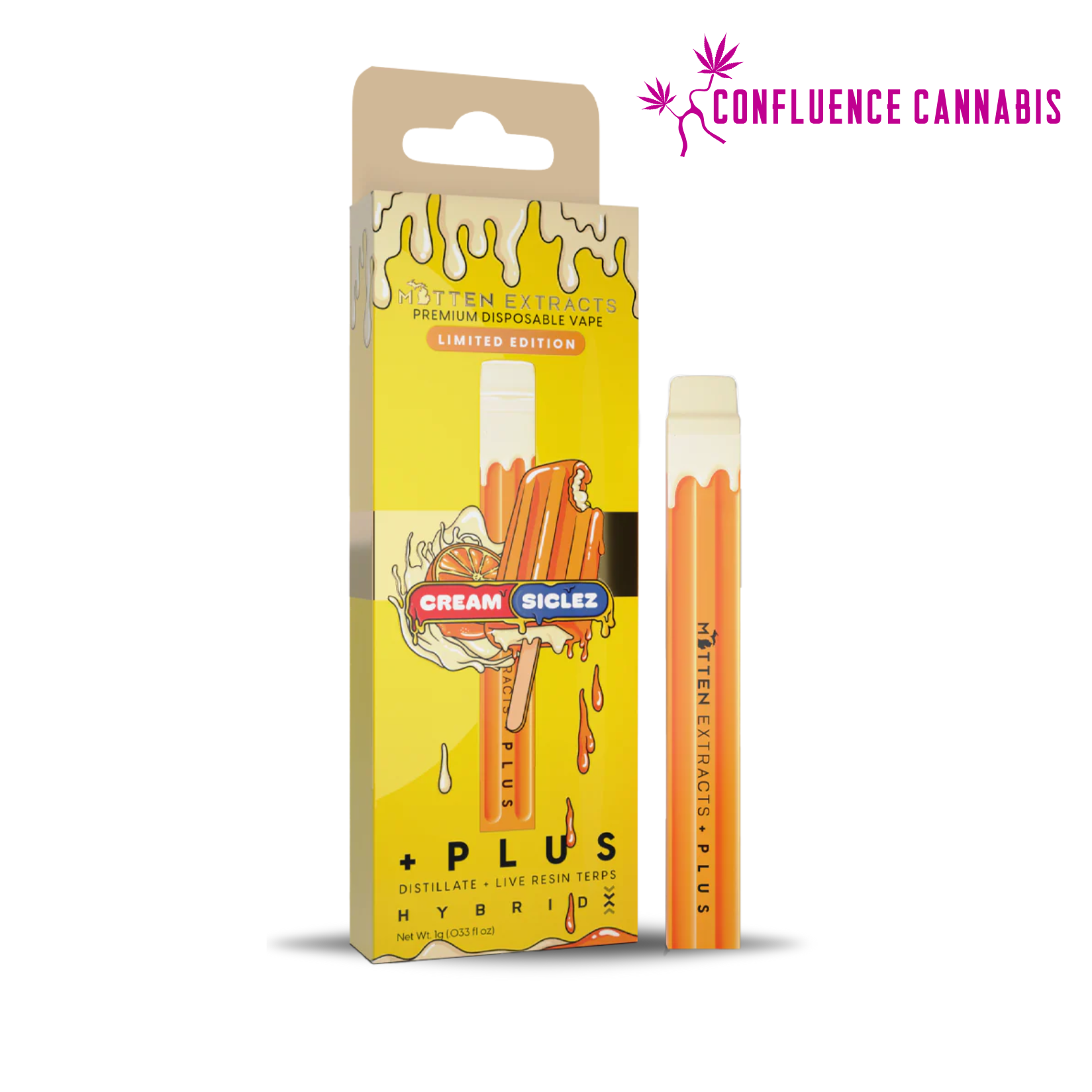 Photograph of product: Creamsiclez Disposable Cartridge
