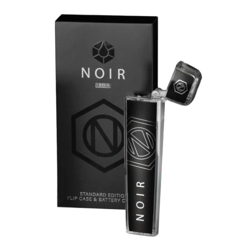 Photograph of product: BATTERY & FLIP CASE - BLACK