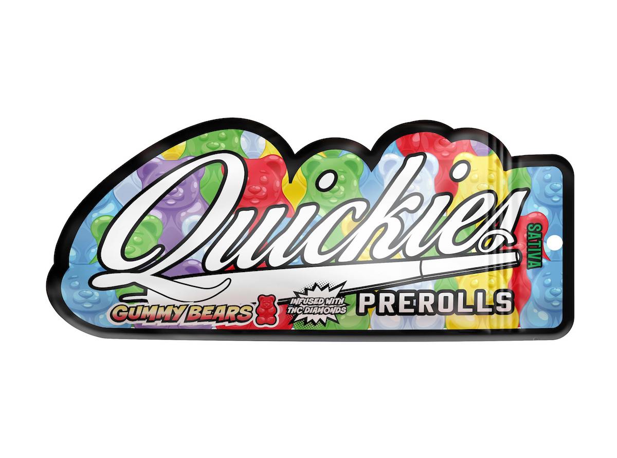 Photograph of product: 1g Gummy Bears (Oui'd) Diamond Infused TH-oui:37% $9 or 2/$15