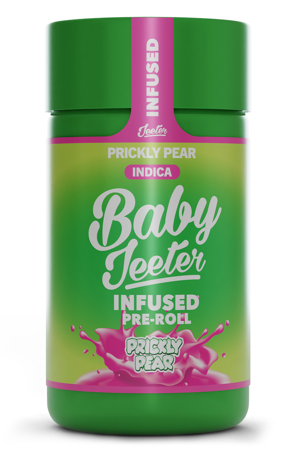 Photograph of instaPanelPhoto: Prickly Pear Baby Jeeter Rosin Infused
