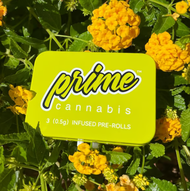 Photograph of product: Infused Pink Starburst Pre-Roll Pack 1.5g (3-Pack | 0.5g Each)
