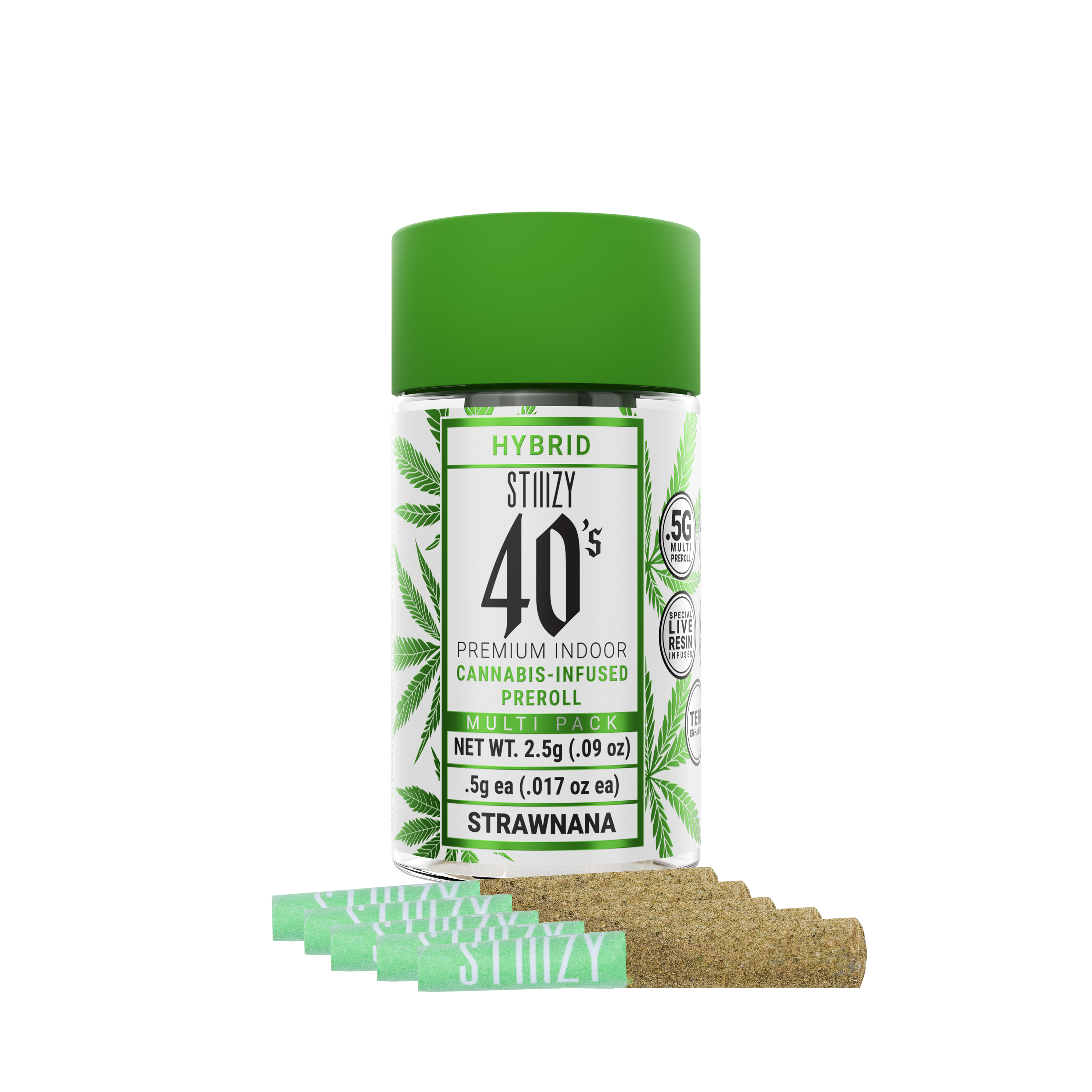 Photograph of product: Strawnana /5pk Infused Preroll