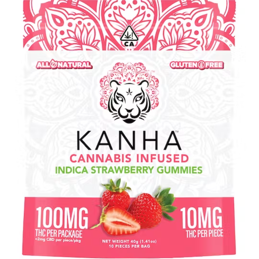 Photograph of product: Kanha | Indica | Strawberry | 10pk