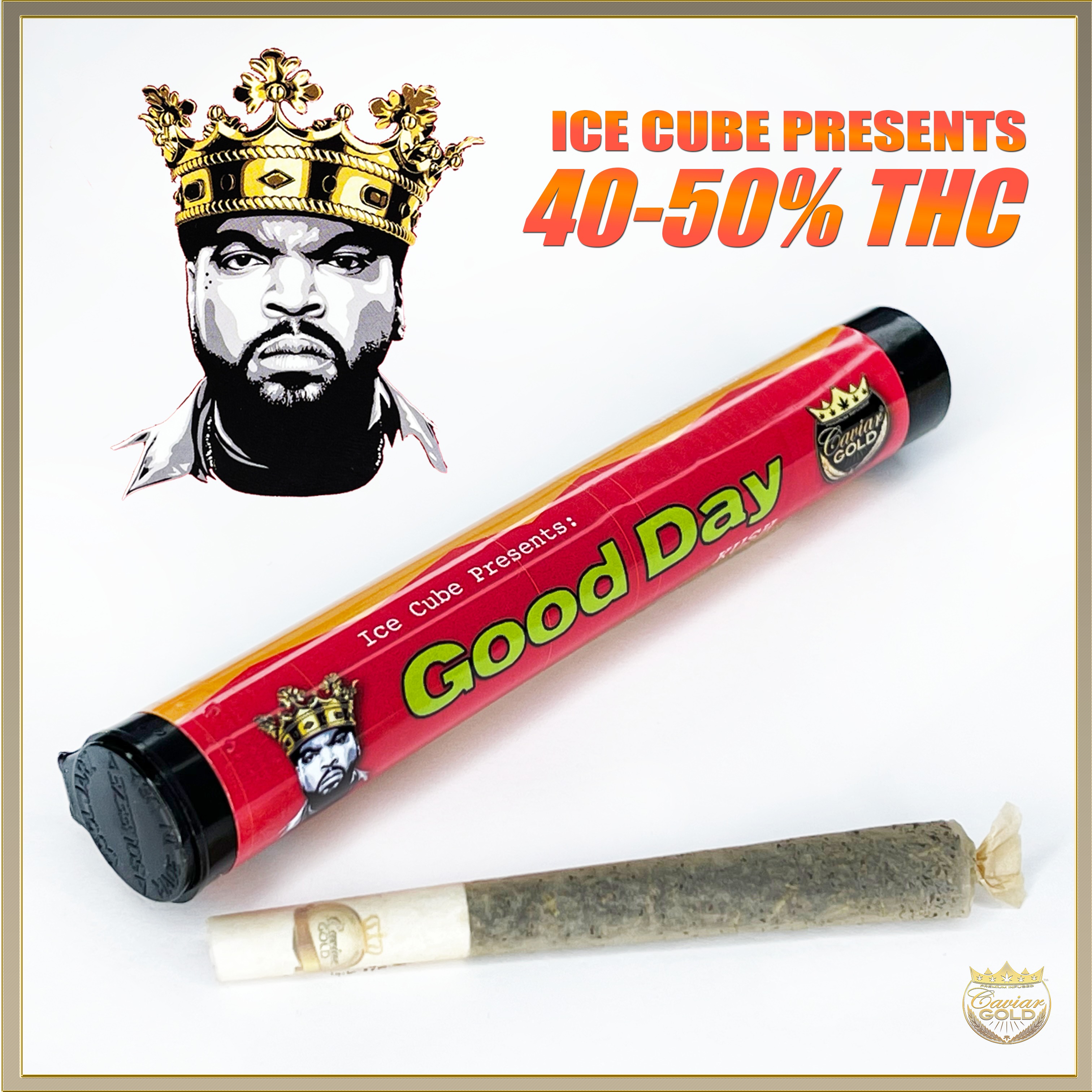 Photograph of product: King Cavi Infused Pre-Roll - Good Day Kush