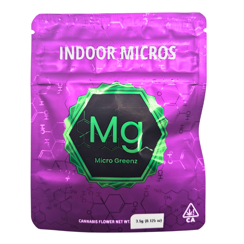Photograph of product: Micro Greenz Premium Micro Indoor 3.5g 8th - Lemon Z x Dosi (S)