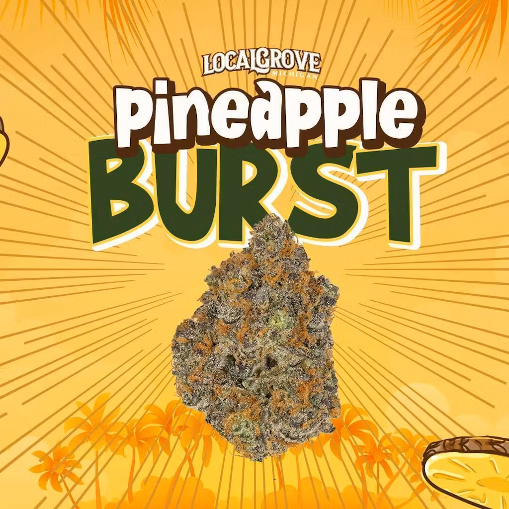 Photograph of product: DELI - Local Grove - Pineapple Burst - 28g