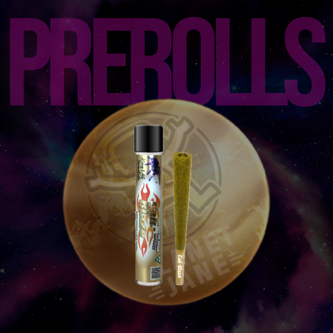 Photograph of product: Cali Blaze - 1.4g Preroll King Tarantula - Chem #4 Hybrid