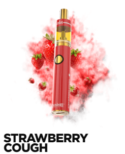 Photograph of product: Dime Industries - Strawberry Cough - Disposable Cart 1G Blended Oui'd