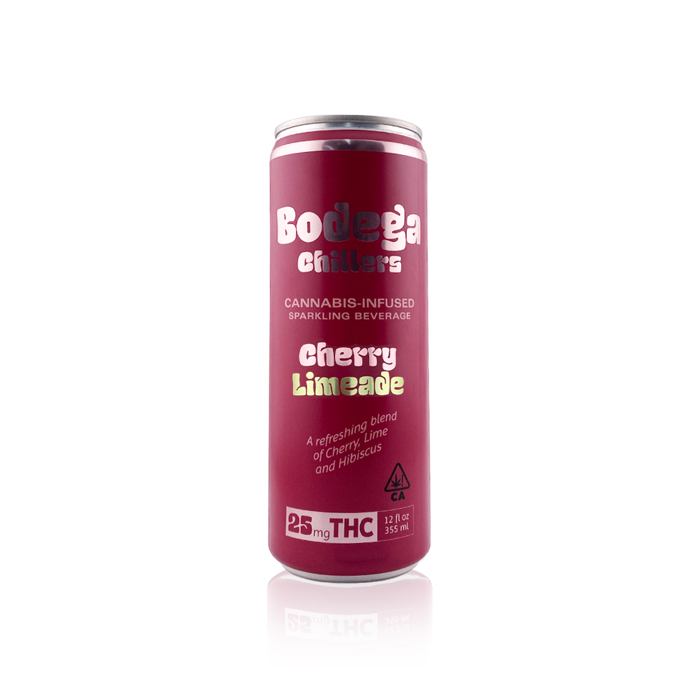 Photograph of product: BODEGA - Drink - Cherry Limeade - 12OZ - 25MG