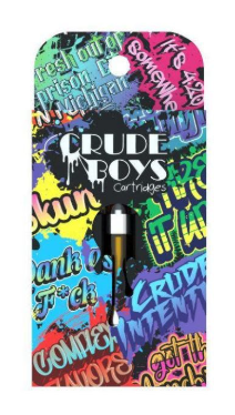 Photograph of product: Crude Boys Cartridge   Strawberry Cough
