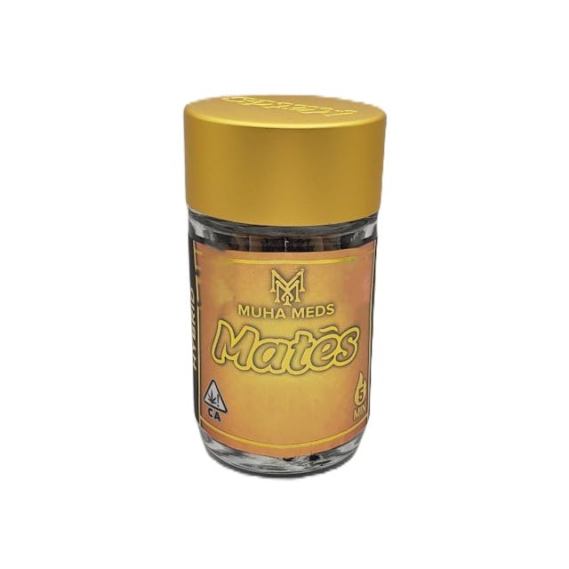 Photograph of product: Muha Meds Mates | .6gx5pk - Blueberry Zaza - Infused Pre-Rolls - Oui'd - 