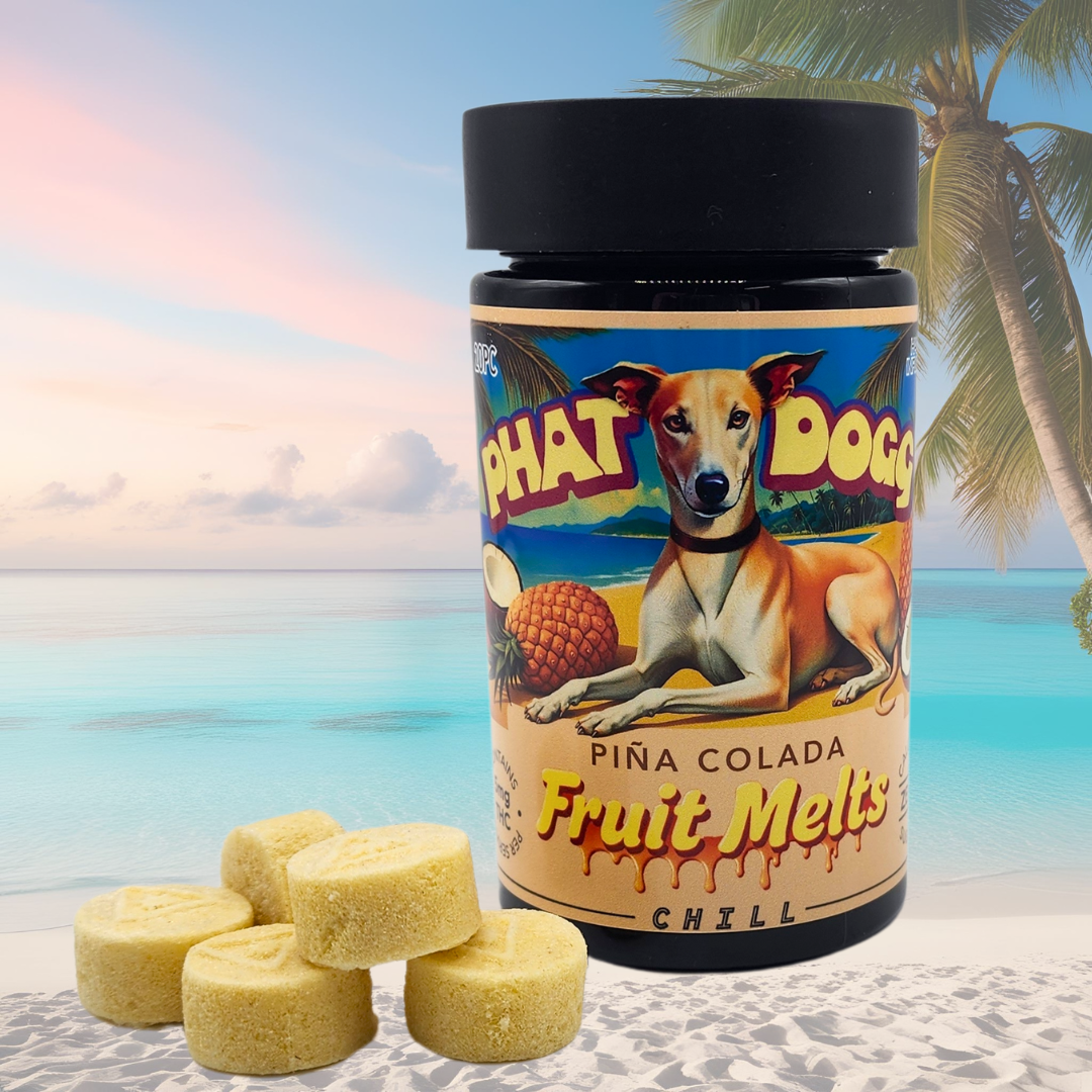Photograph of product: Phat Dogg Pina Colada (IH) - Fruit Melt (100mg) - Bountiful Farms