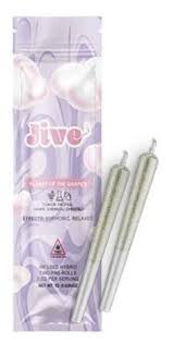 Photograph of product: Jive / Pre-Roll/ Planet of the Grapes 2pk