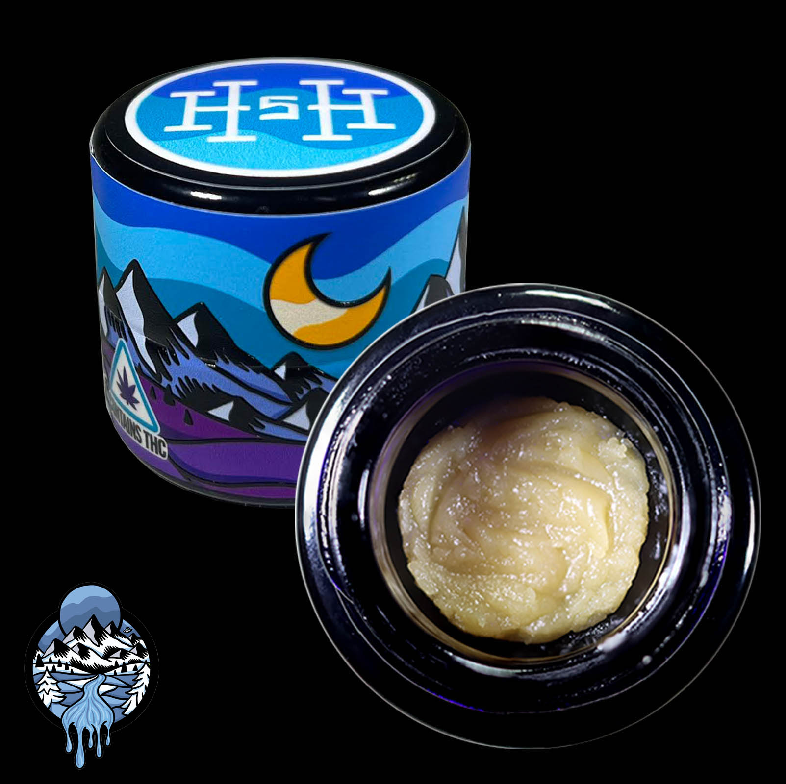 Photograph of product: Selene by Helios Cold Cured Live Rosin Guava Berry 1 G