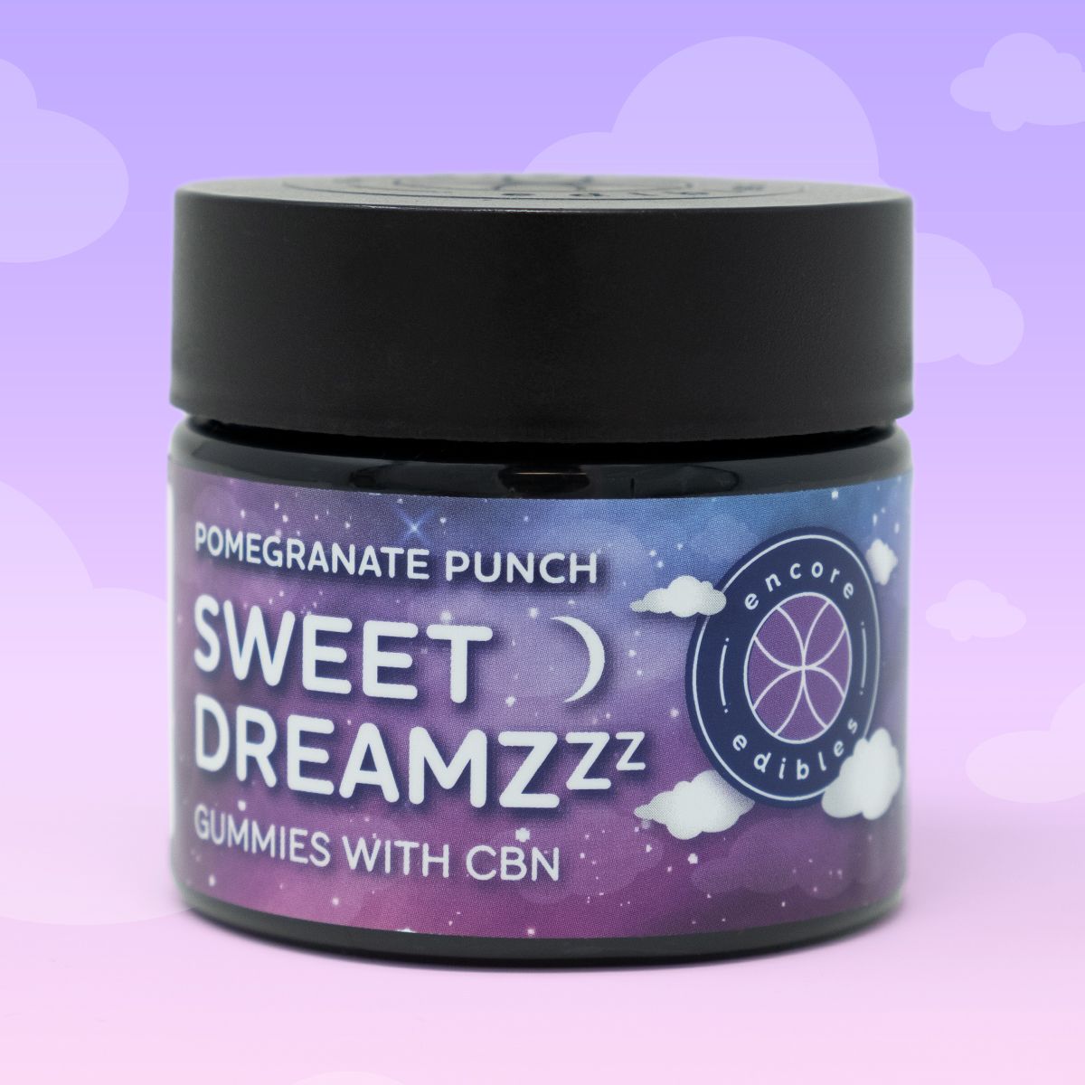 Photograph of product: Gummy Pomegranate Punch 1:2 CBN:TH-oui [10pk] | 100mg