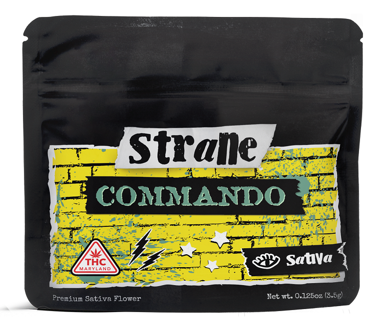 Photograph of product: 3.5g Commando Flower