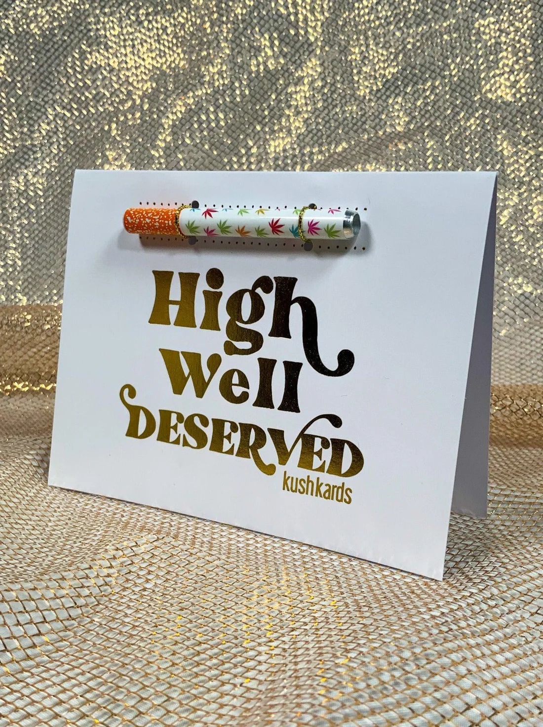 Photograph of product: High Well Deserved Celebration Card