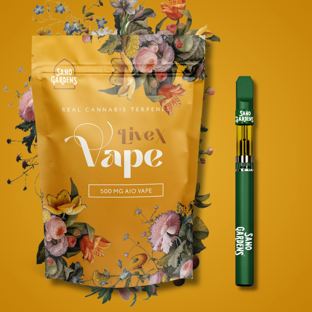 Photograph of product: LiveX Disposable (I) CAJUN KUSH MINTS