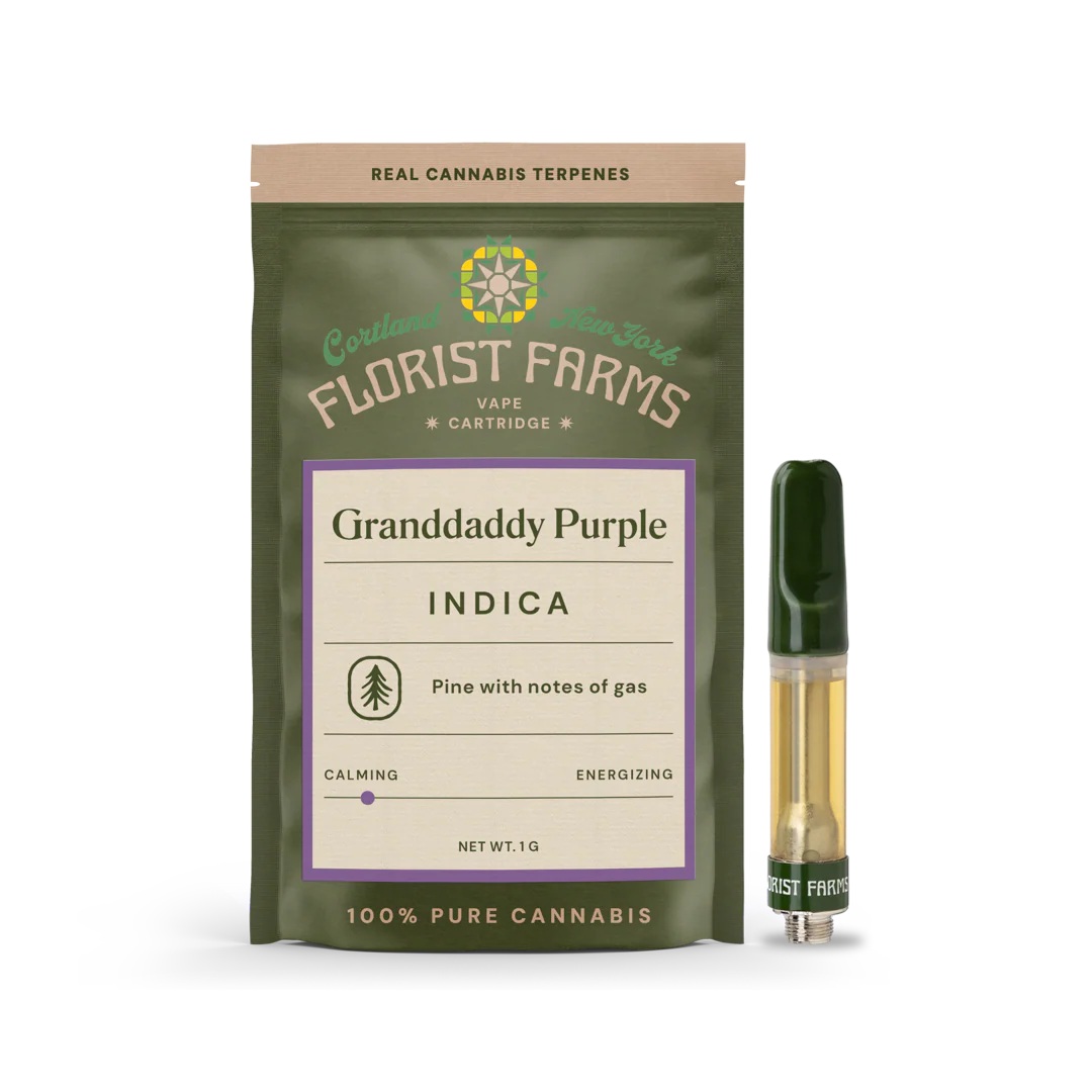 Photograph of product: Granddaddy Purp Cartridge | 1g