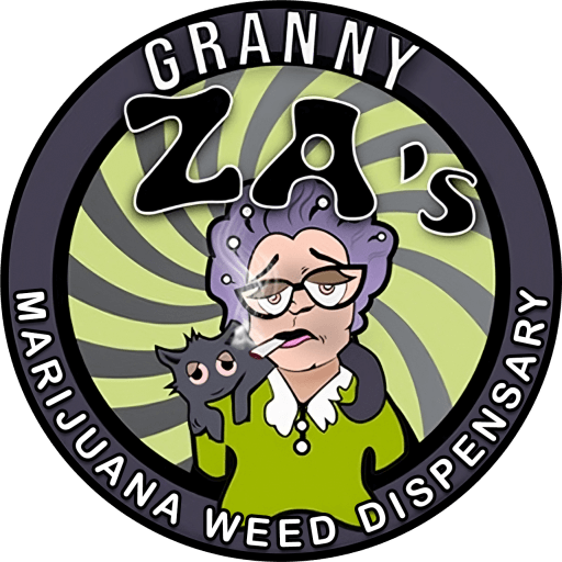 Logo for cardStoreLogo: Granny Za's Marijuana Weed Dispensary