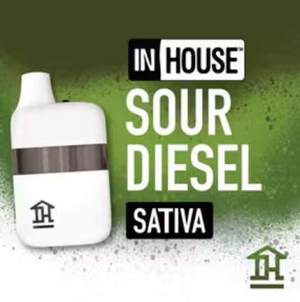 Photograph of product: Disposable Distillate Vape - Sour Diesel - 2g