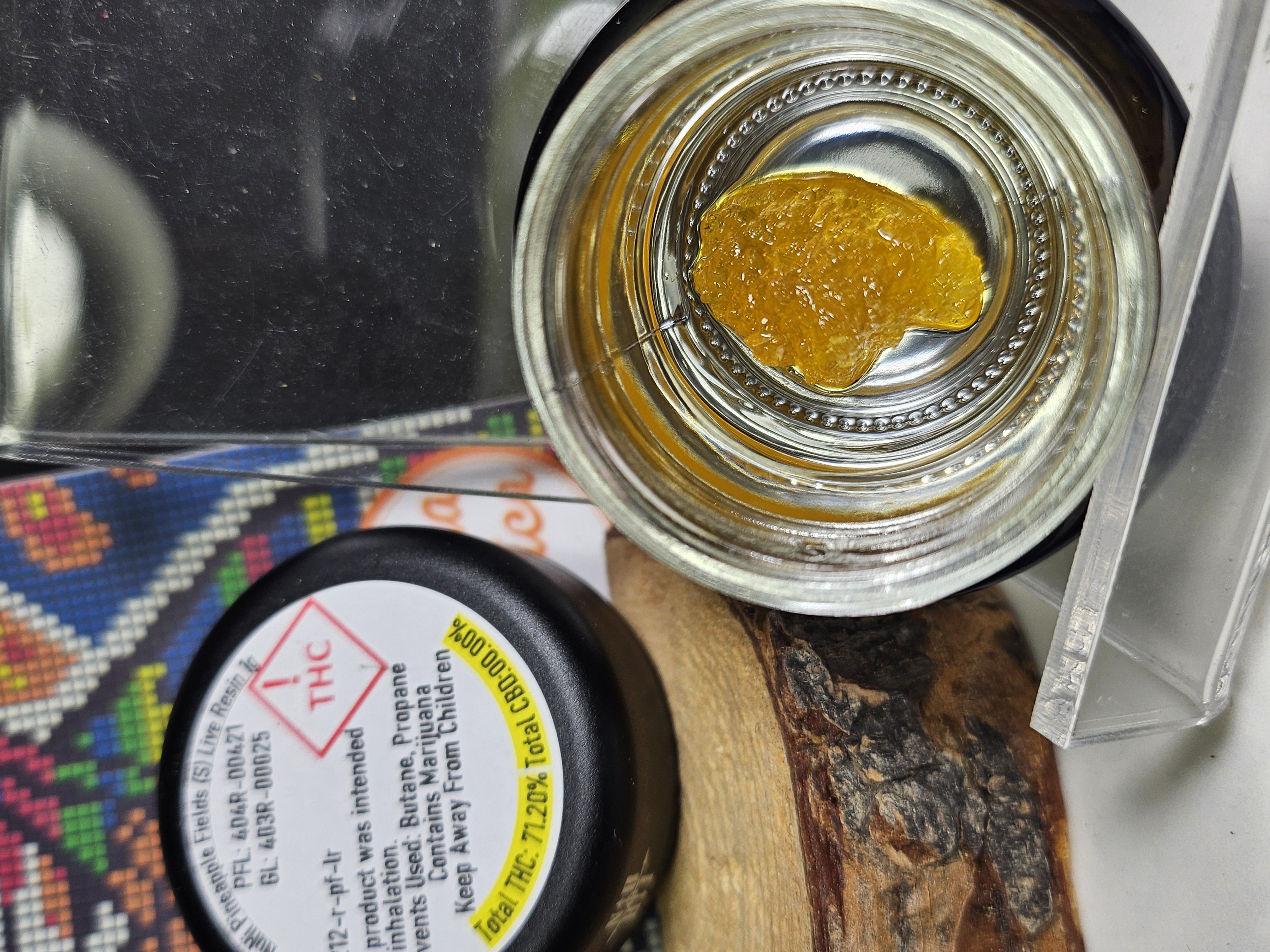 Photograph of Product: NuHi Live Resin Pineapple Fields (S)