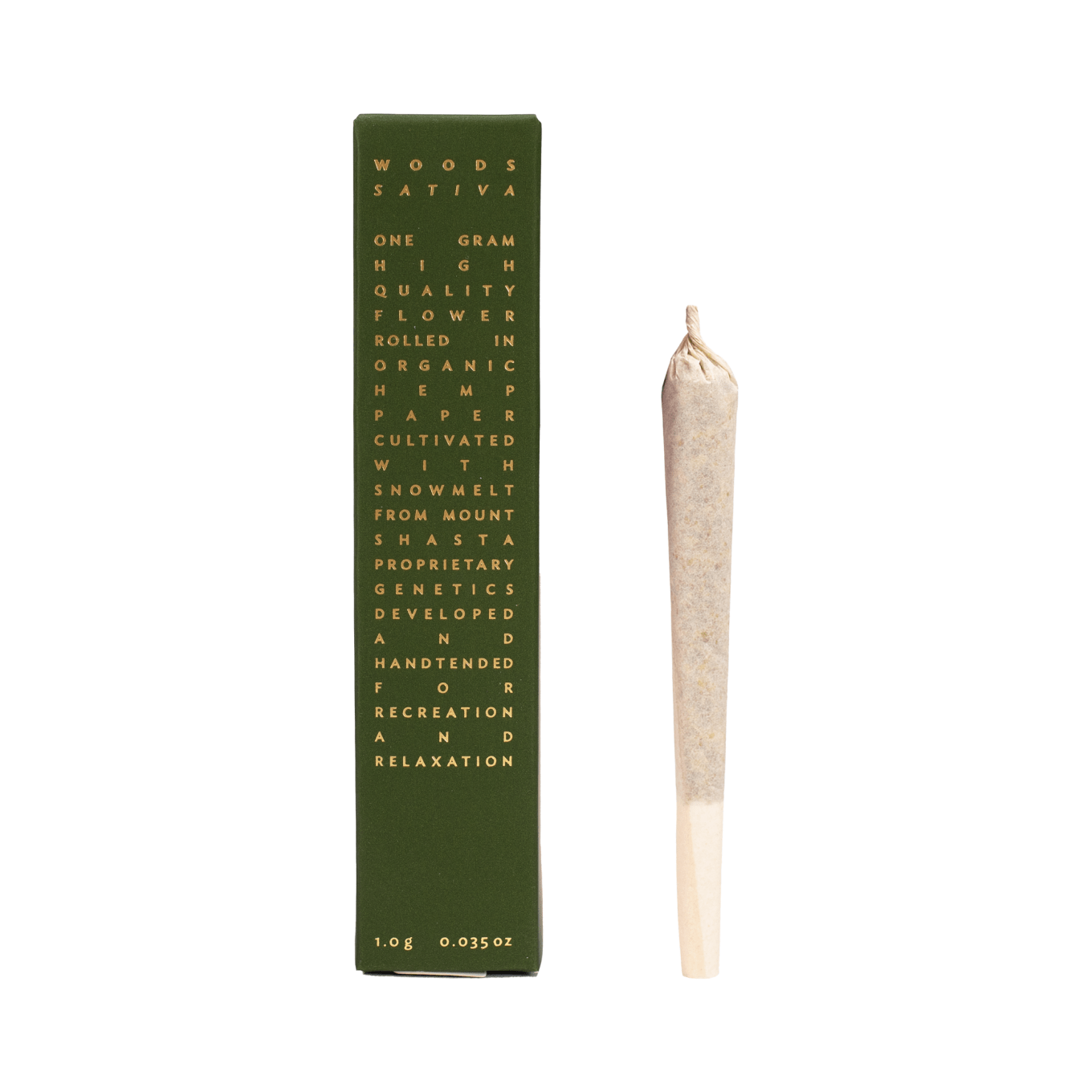 Photograph of product: A Golden State - 1g Pre Roll - Silver Cloud