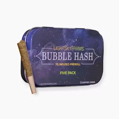 Photograph of product: MAC x Animal Tree Bubble au chocolat Infused Preroll 5pack by Lightsky Farms