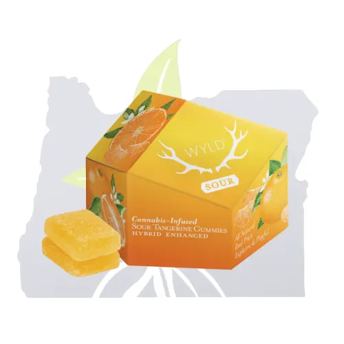 Photograph of product: Wyld-10Pk-Tangerine