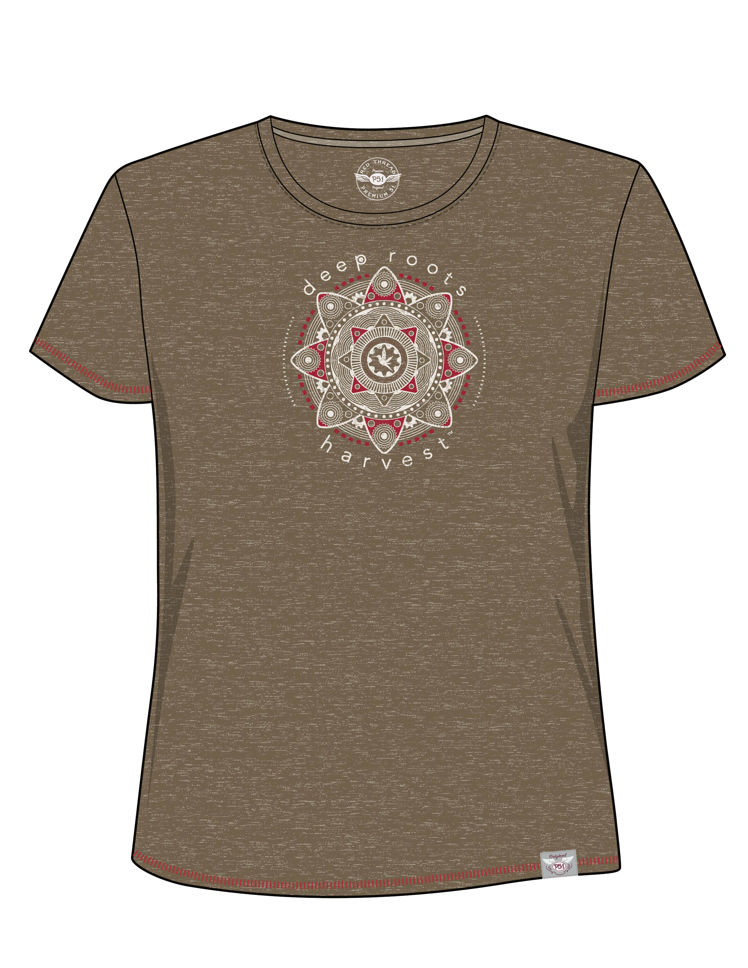 Photograph of product: Icon Mandala S/S Pepper Dust Tee - XX-Large