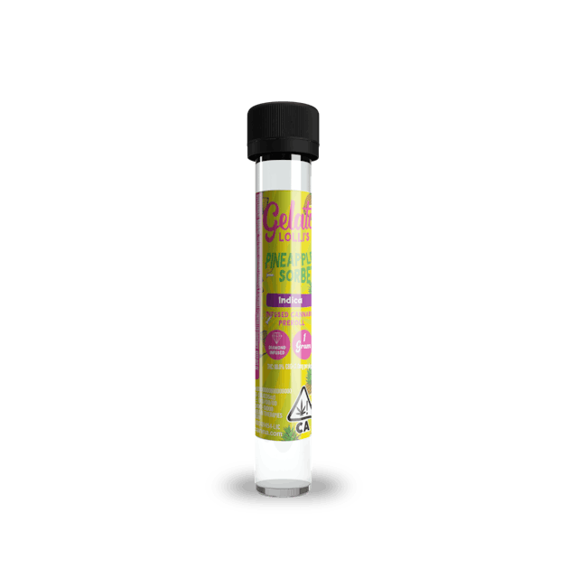 Photograph of product: 1.2g Pineapple Sorbet Lolli Infused Preroll - 