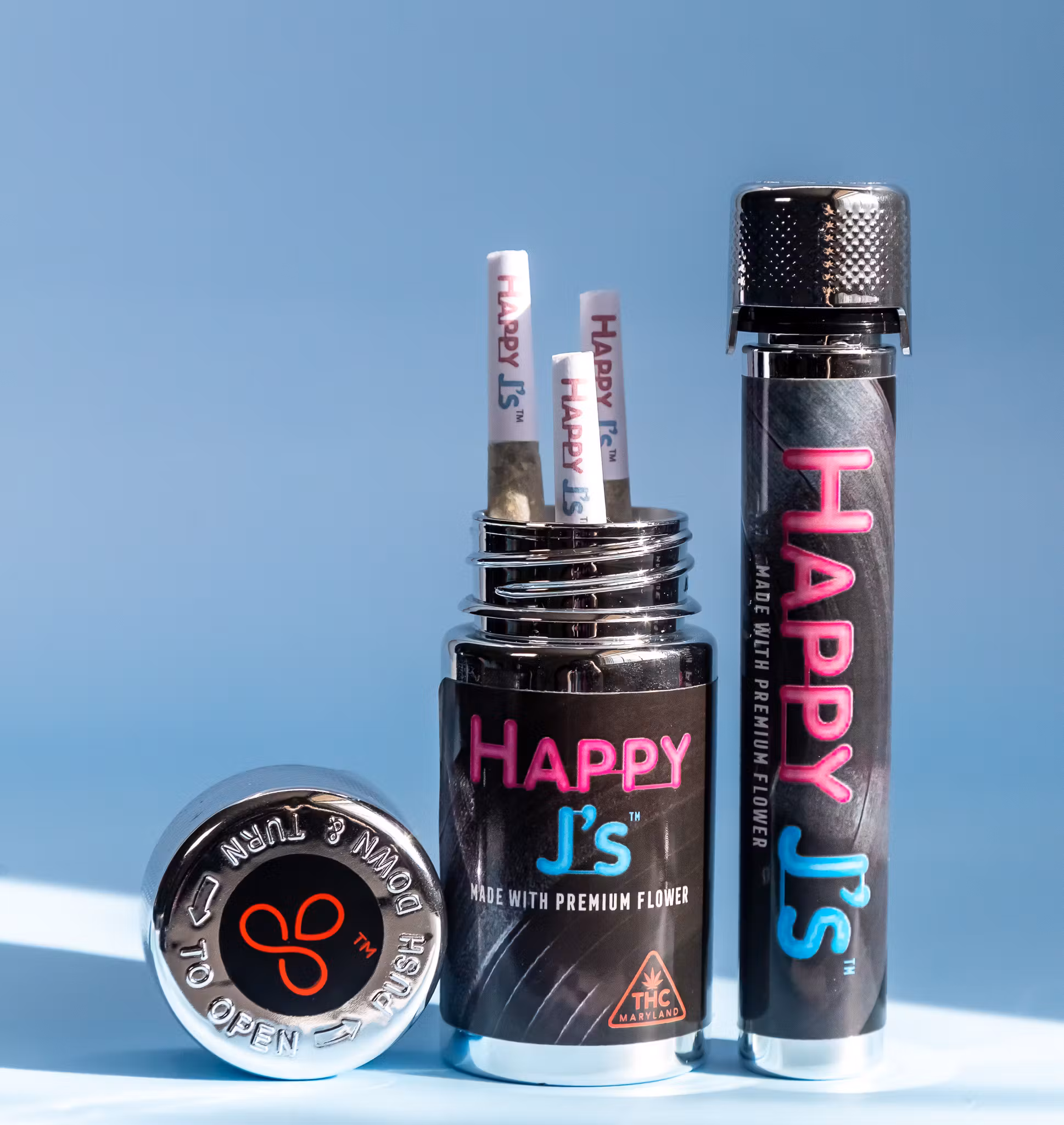 Photograph of product: Happy-er J's Infused Preroll (2x.5g) Gumi 6