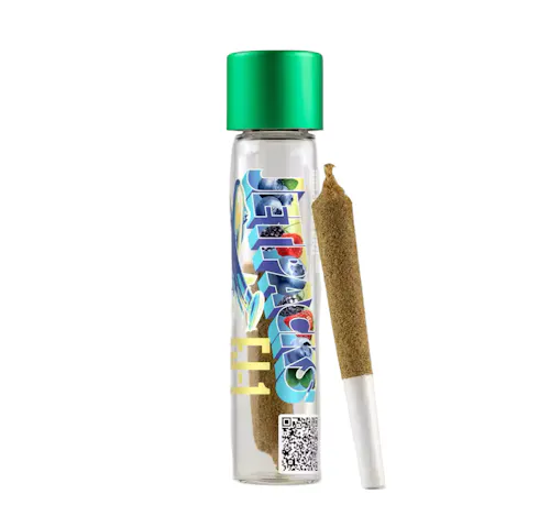 Photograph of product: Blueberry Kush FJ-1 | Infused Pre-Roll