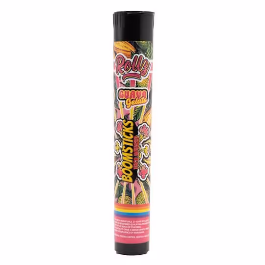 Photograph of product: Rollz - Guava Gelato Boomsticks - TH-ouiA Infused Prerolls
