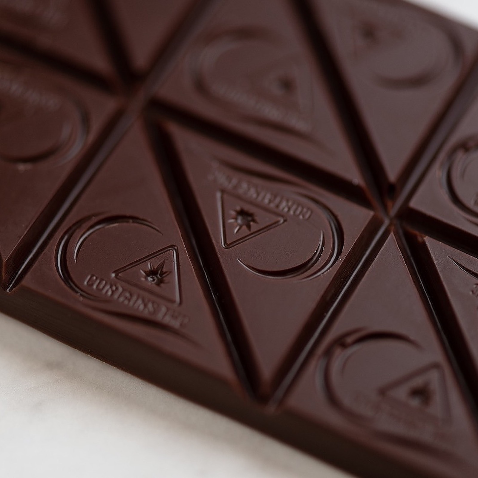 Photograph of product: Dark Chocolate Bar 1:1