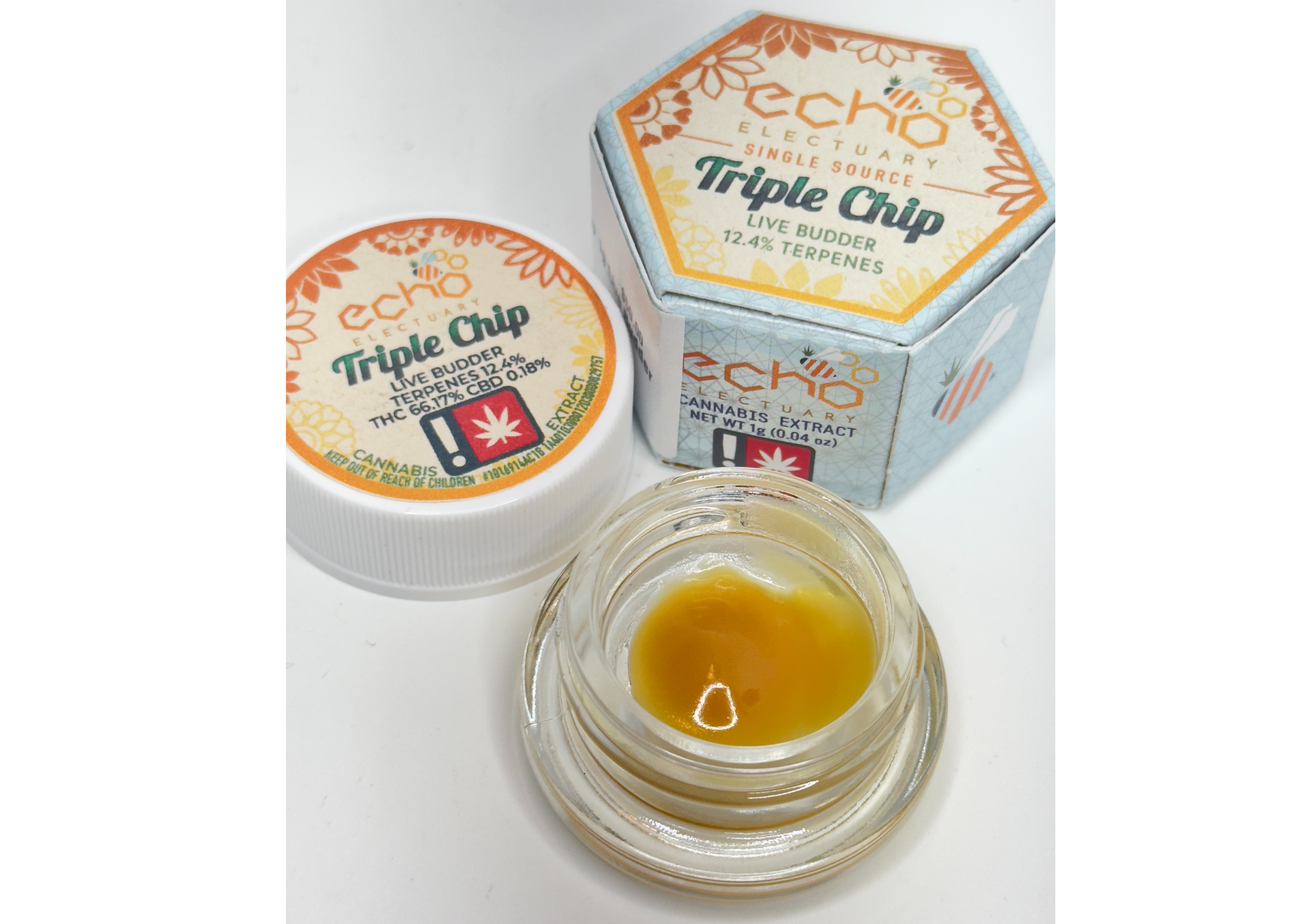 Photograph of product: Echo - Triple Chip Live Budder