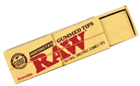 Photograph of product: Raw Perforated Gummed Tips