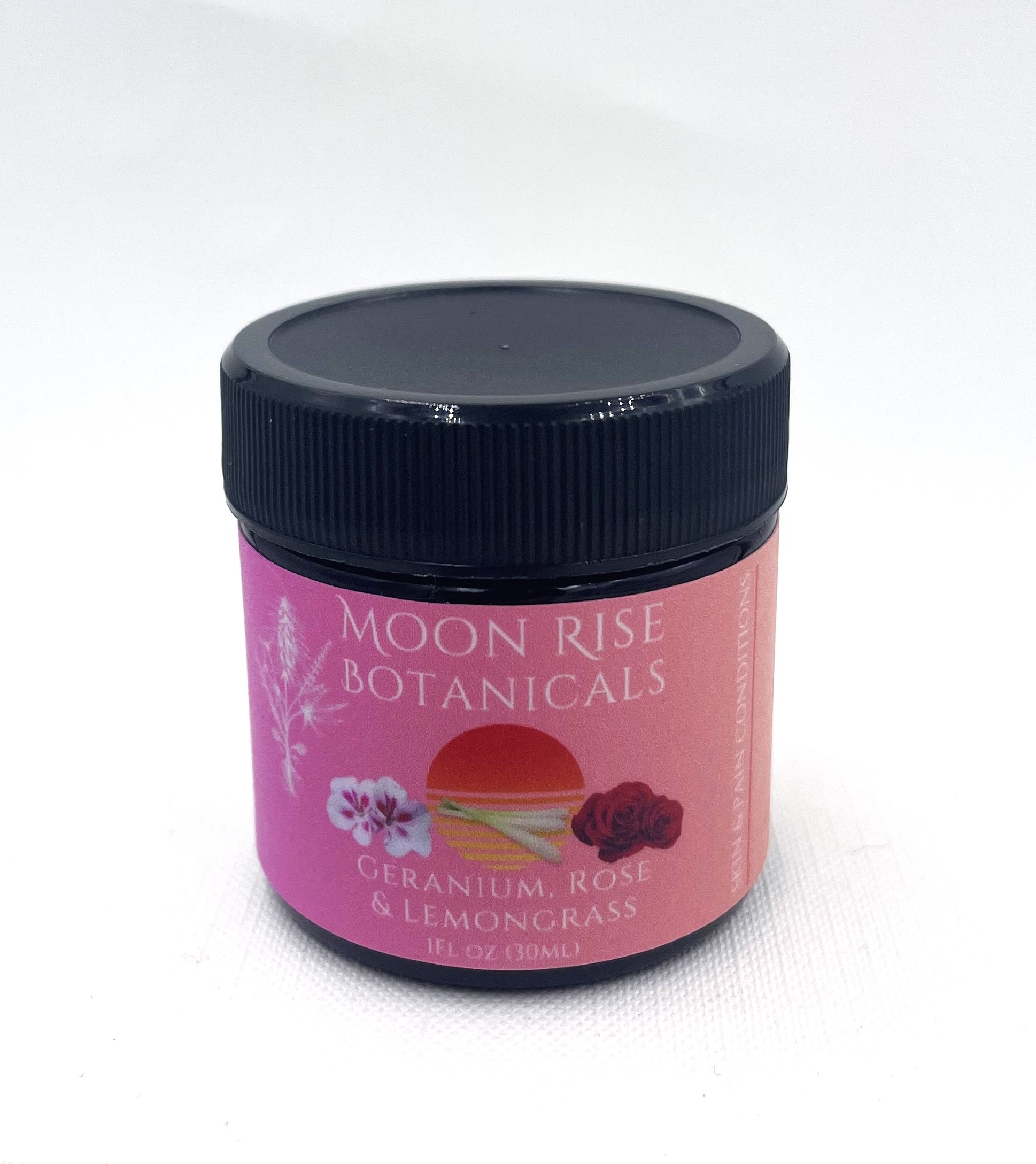 Photograph of Product: CBD Balm | 1000mg CBD + Geranium, Rose, & Lemongrass