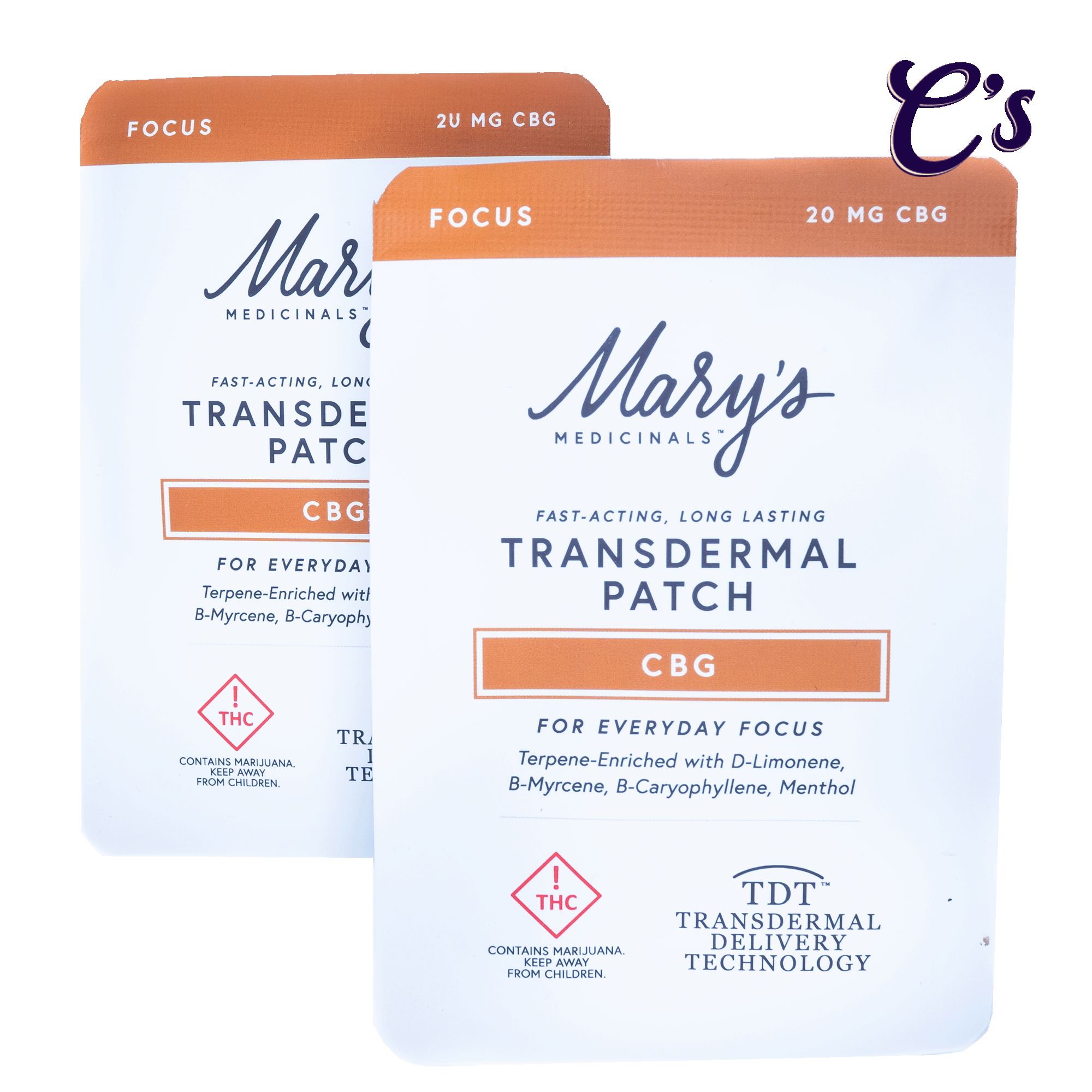 Photograph of product: Mary's Medicinals | Focus Patch (CBG) 20mg