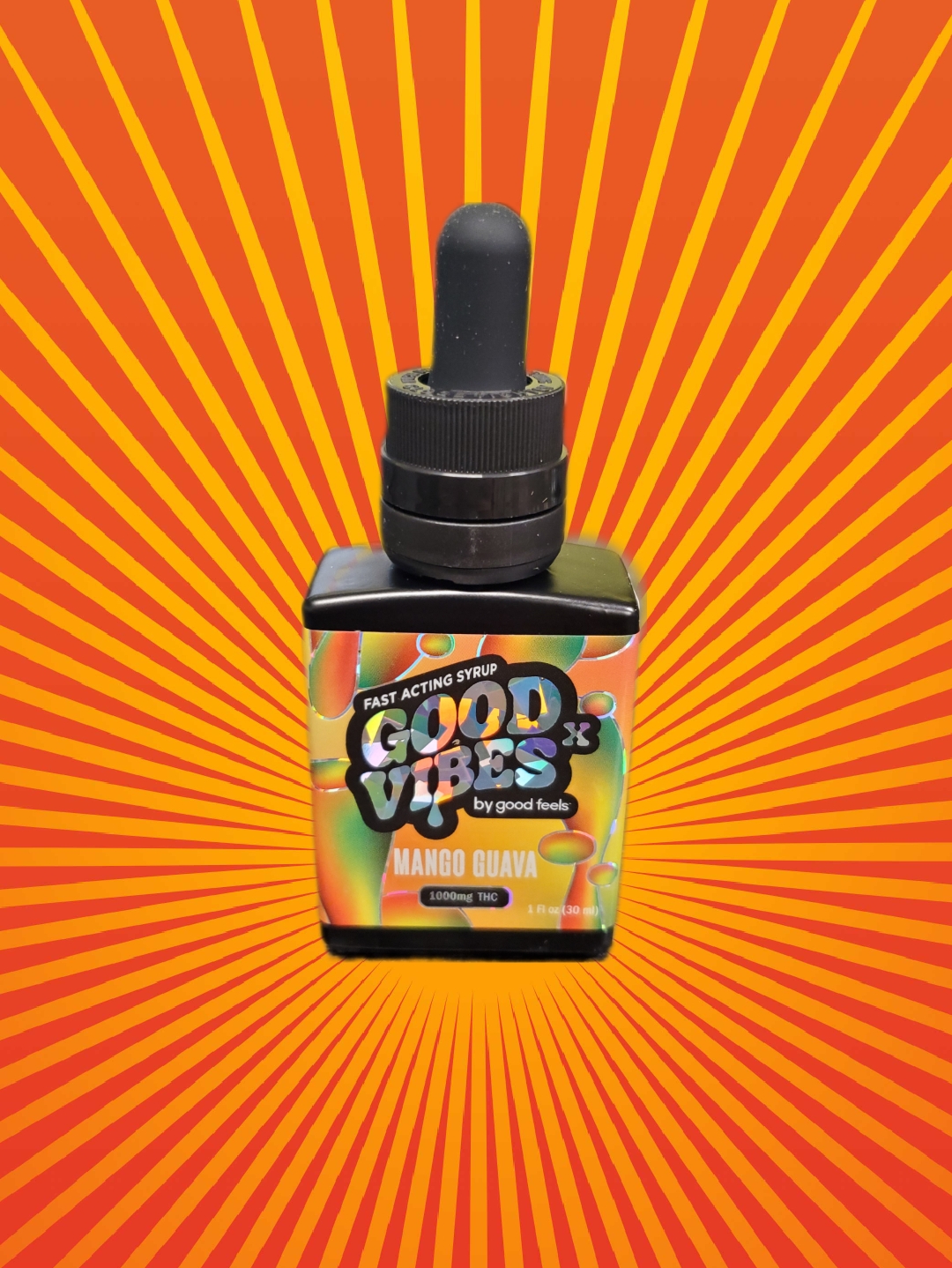 Photograph of Product: Good Vibes | Mango Guava Syrup | 1000mg