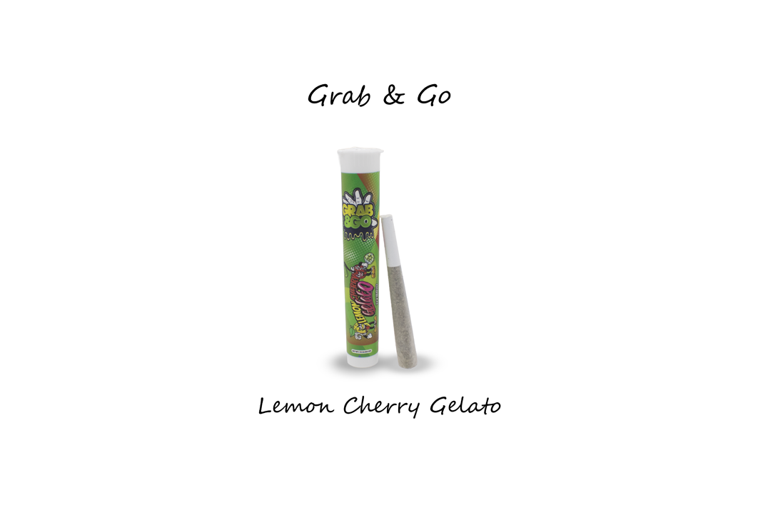 Photograph of product: Lemon Cherry Gelato 1g Preroll