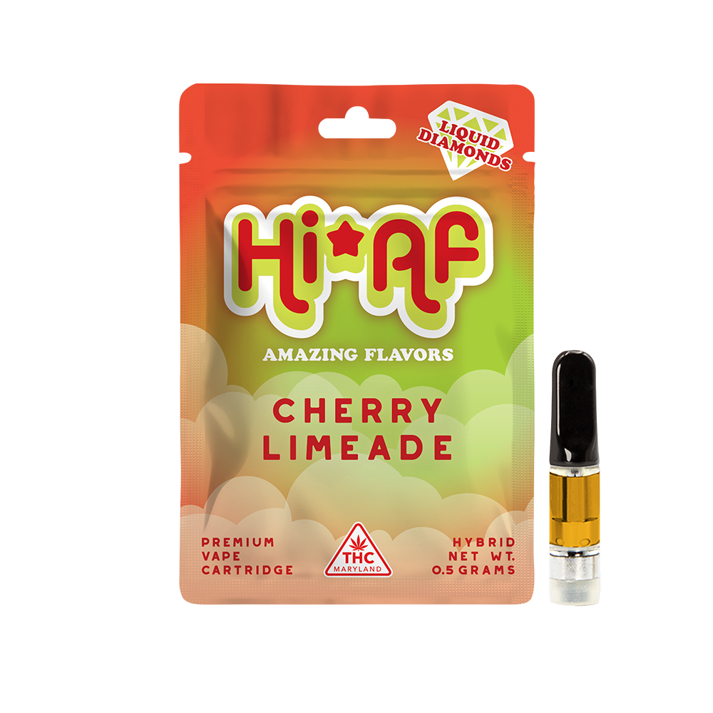 Photograph of product: Cherry Limeade Cart 0.5g - HiAF