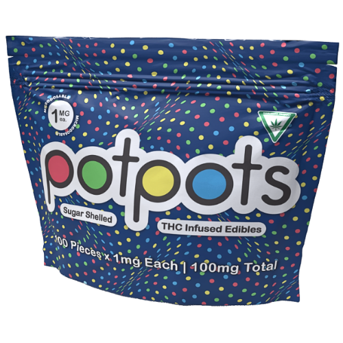 Photograph of product: Dream Dark Chocolate Potpots 100mg TH-oui