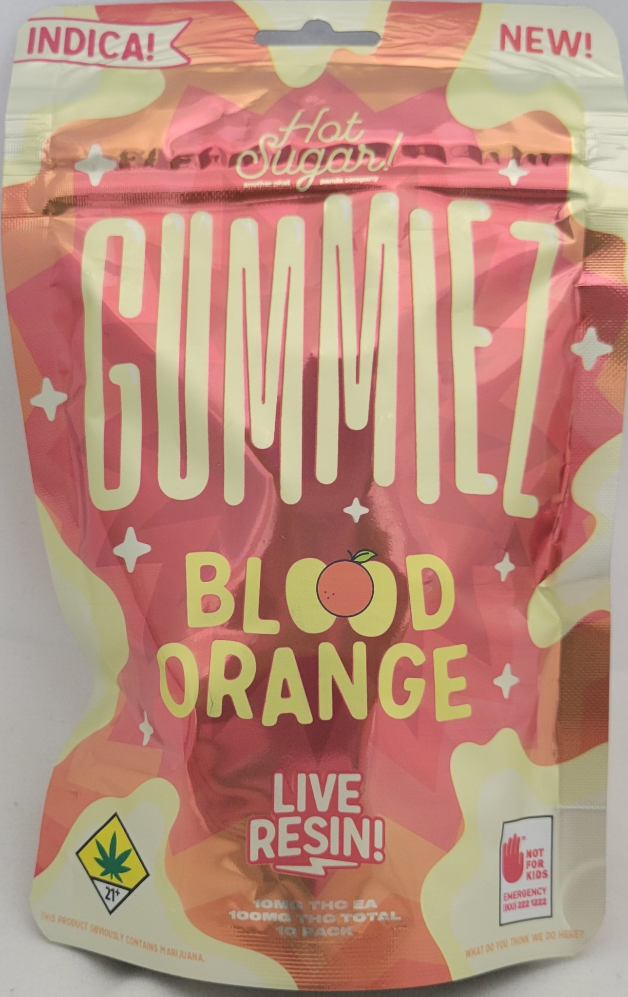 Photograph of product: Blood Orange *Live Resin* | 10 Pack *General Use Compliant*